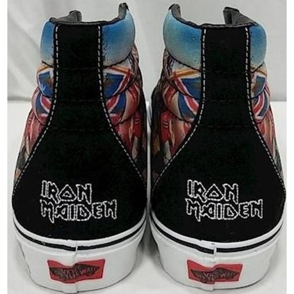 RARE Vans Iron Maiden x SK8-Hi LX The Trooper Skate Shoes Heavy Metal Rare Rock main image 13